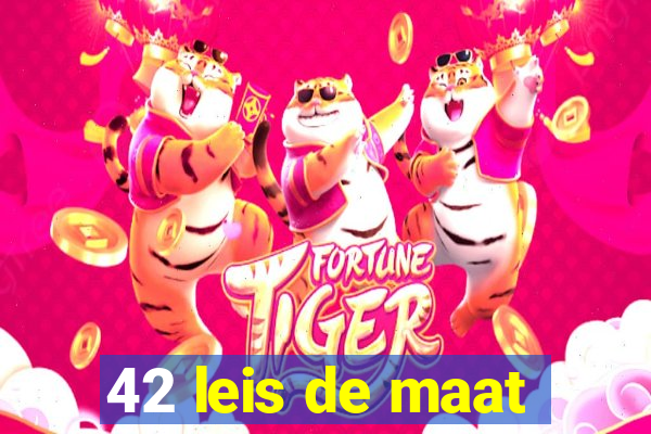 42 leis de maat